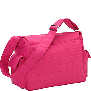 Quilted Nylon Buckle Diaper Bag